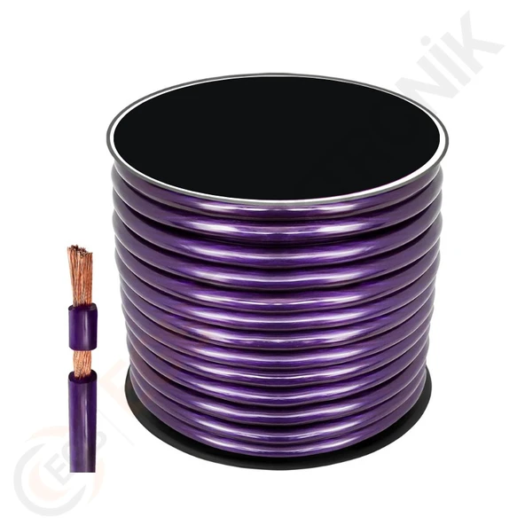 8GA Oto Anfi Power Kablo Silikon 50mt ürün görseli 1