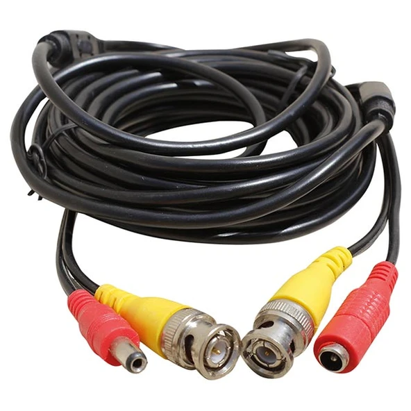 5 METRE DİŞİ-ERKEK JACKLI POWER KABLO + BNC-BNC KABLO (AVD-163) ürün görseli 1
