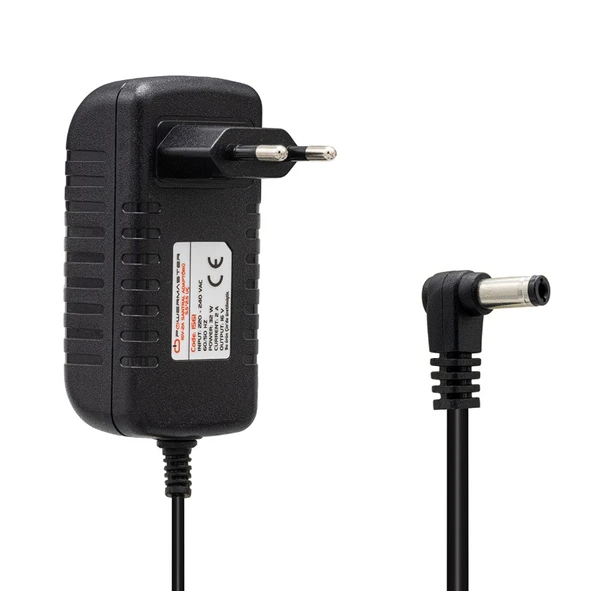 POWERMASTER PM-1561 16 VOLT - 2 AMPER 5.5*2.5 MM UÇLU SANTRAL POWER JACKLI ADAPTÖRÜ ürün görseli 1