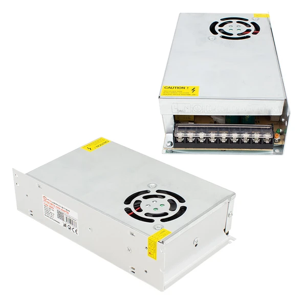 24 VOLT - 15 AMPER - 360 WATT FANLI METAL KASA ADAPTÖR - Resim 2