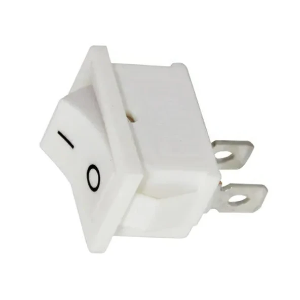 IC-125B-1 MİNİ BEYAZ IŞIKSIZ ON-OFF ANAHTAR AN-1 - Resim 2