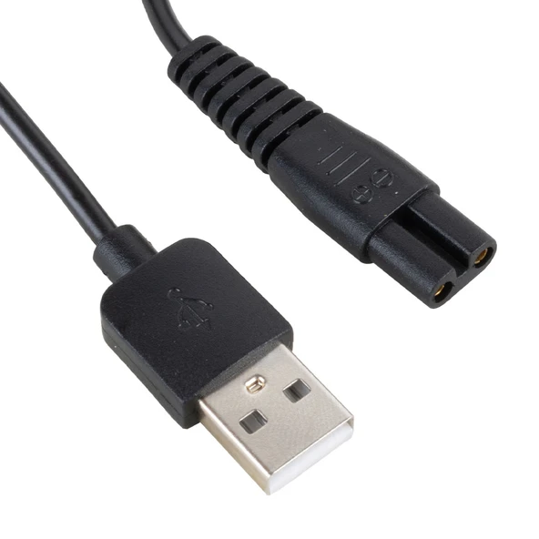 TIRAŞ MAKİNALARI İÇİN USB ŞARJ KABLOSU 1 METRE (13) (AVD-304) ürün görseli 1
