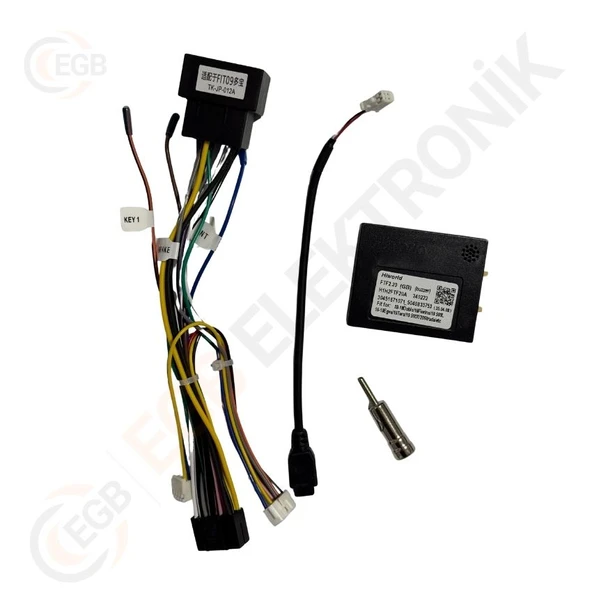 Fiat Linea - PUNTO 2007-2013 2005-2009 CR517G ÇERÇEVE GRİ 9'' (RS-051) - Resim 2