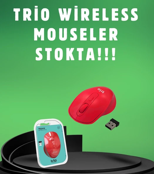 TRİO TR-2410 WIRELESS MOUSE ürün görseli 1