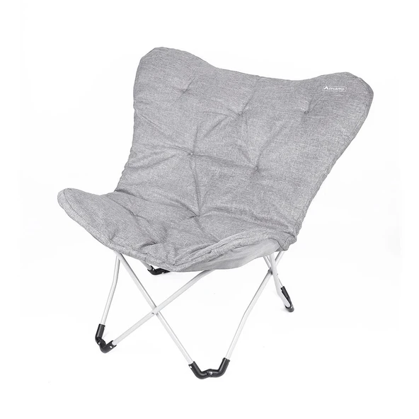 Katlanabilir Kamp Sandalyesi - Cozy - Orcamp - Gri - (OUT-2180) - Resim 3