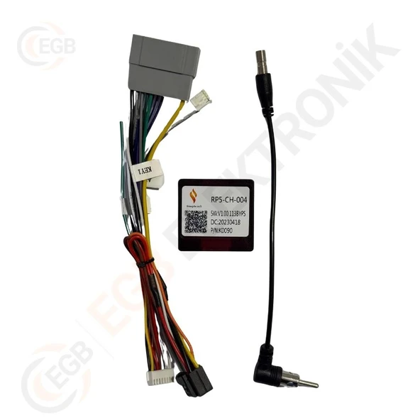 Chrysler Grand Voyager 2006-2012 CR235B ÇERÇEVE SİYAH 10,1' (RS-038) - Resim 2