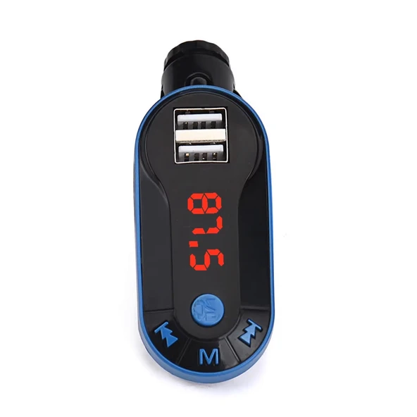 Hello HL-19683 FM Modulatör Çift USB/SD/MP3 12-24 Volt Bluetooth Hafızasız Fm Transmitter ürün görseli 1