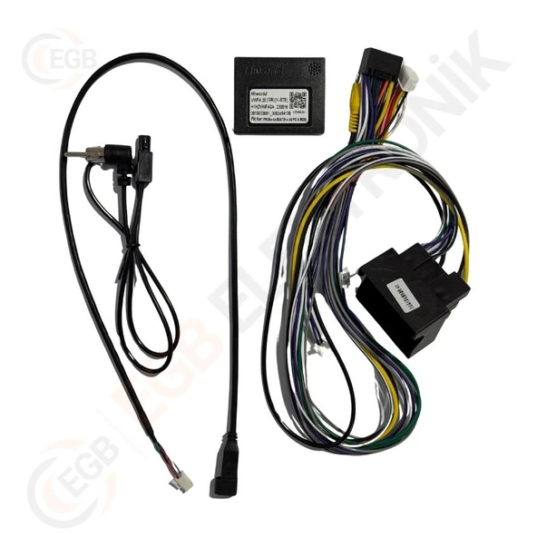 VW Golf 7/TESLA 2013-2016 CR313B ÇERÇEVE SİYAH 9.7'' (RS-032) - Resim 2