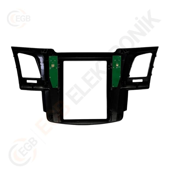 TOYOTA HILUX FORTUNER VIGO 2005-2014 9.7' PIANO BLACK TAC-339 - Resim 2