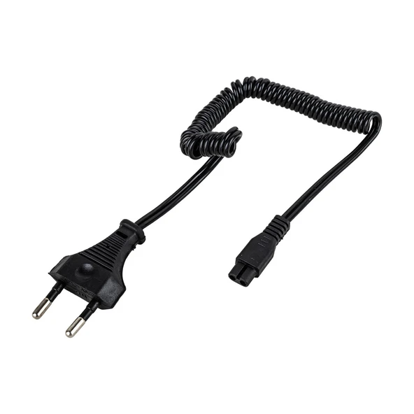 TIRAŞ MAKİNELERİ VE IŞILDAKLAR İÇİN SPİRAL MODEL 220 VOLT AC CEREYAN POWER KABLOSU (AVD-77) ürün görseli 1