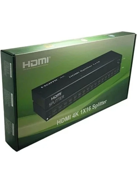 ROSE HD-116 4Kx2K 1x16 HDMI Splitter Full HD 1080p - Resim 2