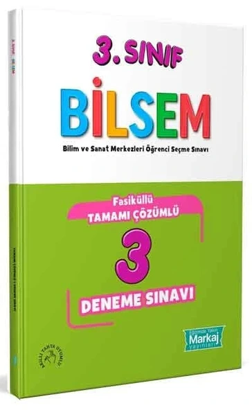 3.Sınıf Bilsem 3 Çözümlü Deneme Bilim Sanat Merkezleri Öğrenci Seçme Sınavı ürün görseli 1
