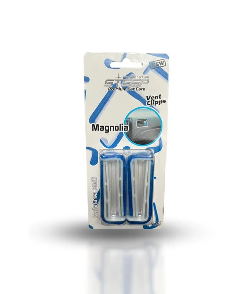STEEP Ultimate Araç İçi Klima Kokusu Klipsli 4 Adet Magnolia Aromalı ürün görseli 1