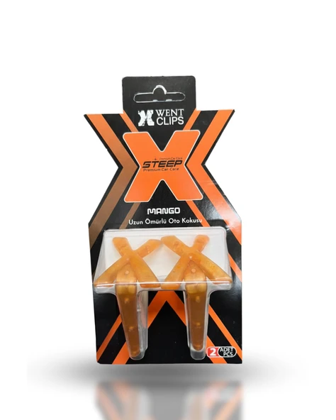 STEEP Ultimate X Araç İçi Koku Klipsli Mango ürün görseli 1