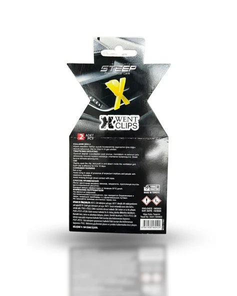 STEEP Ultimate X Araç İçi Koku Klipsli Vanılla - Resim 2