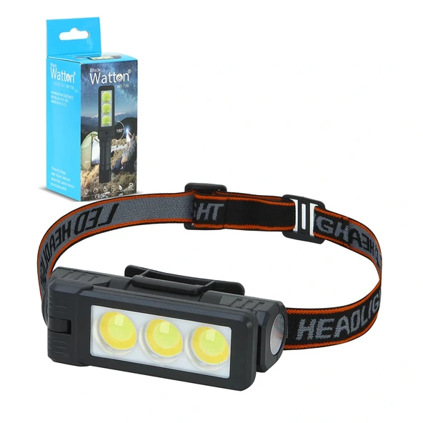 pilelistore Şarjlı Mıknatıslı Çalışma Lambası Kafa Işığı WT-706 ürün görseli 1