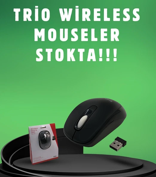 TRİO TR-2000 WIRELESS MOBILE MOUSE ürün görseli 1