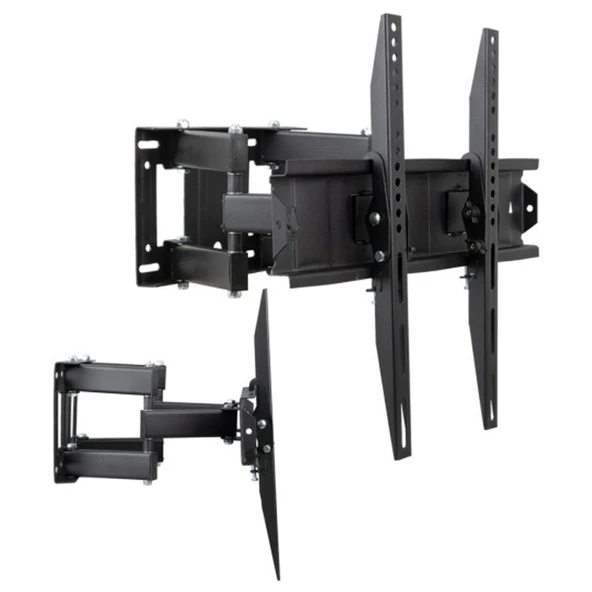 VONTECH VT-852 HC PRO 55-85'' ÇİFT KOLLU KİLİTLİ HAREKETLİ TELEVİZYON DUVAR ASKI APARATI ürün görseli 1