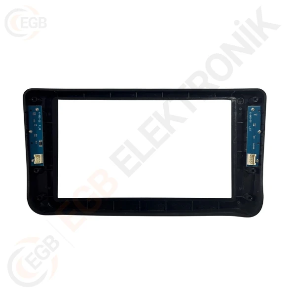 OTO TABLET ÇERÇEVE FIAT PUNTO EVO 2009-2014 9" SİYAH TAC-167 - Resim 2