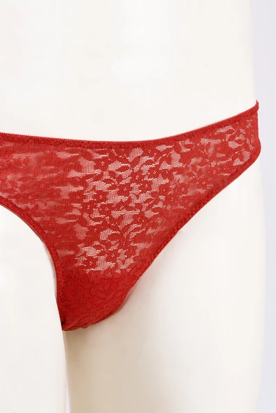 Kırmızı Nirvana V Slip Külot - Resim 2