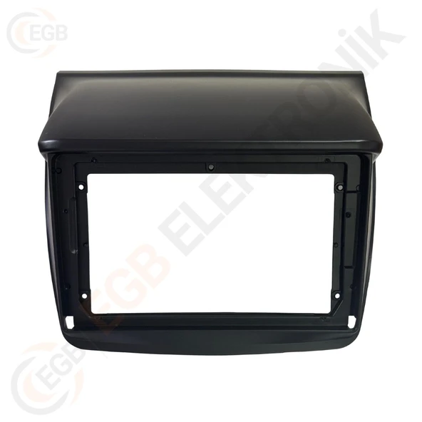 OTO TABLET ÇERÇEVE MITSUBISHI L200 2006-2014 9" SİYAH TAC-161 ürün görseli 1