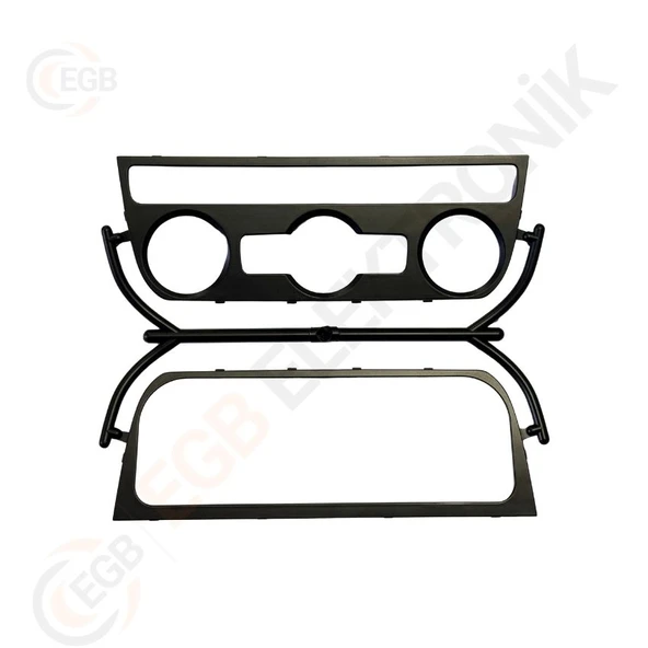 VW PASSAT 2011-2015 CR493B ÇERÇEVE SİYAH 9" (RS-033) - Resim 2