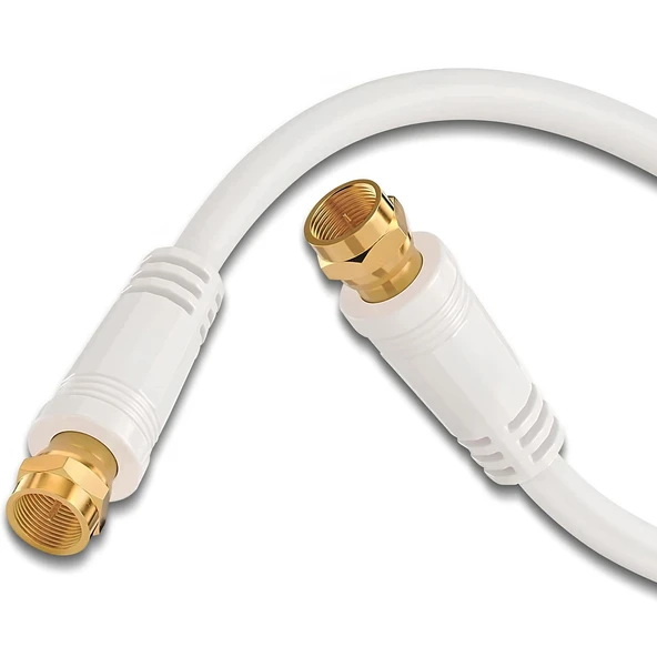 RG6 F Konnektörlü Hazır Kablo 25mt Rose RC-24-25 - Resim 2