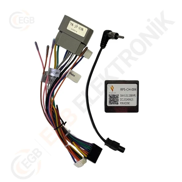 JEEP WRANGLER Rubicon 2008-2010 CR459B ÇERÇEVE SİYAH 9" (RS-008) - Resim 2