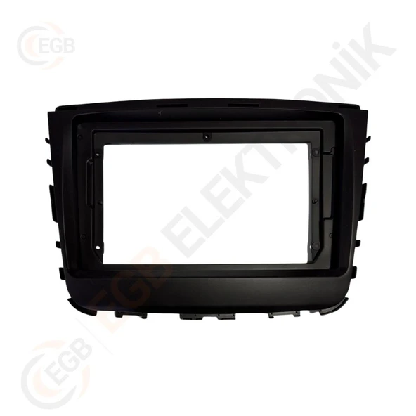 OTO TABLET ÇERÇEVE SSANGYONG REXTON 2018 9' SİYAH TAC-372 ürün görseli 1