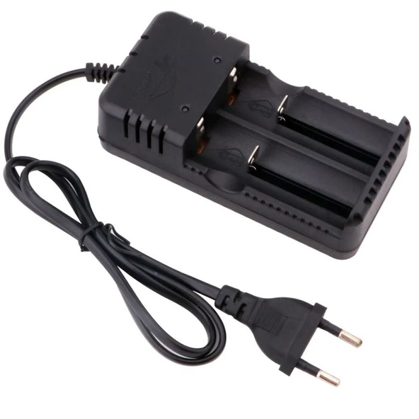 HWD HD-8991B 3.7V LI-ION 18650-26650-10440-14500-16340-16650-18350-18500 2'Lİ PİL ŞARJ CİHAZI ürün görseli 1