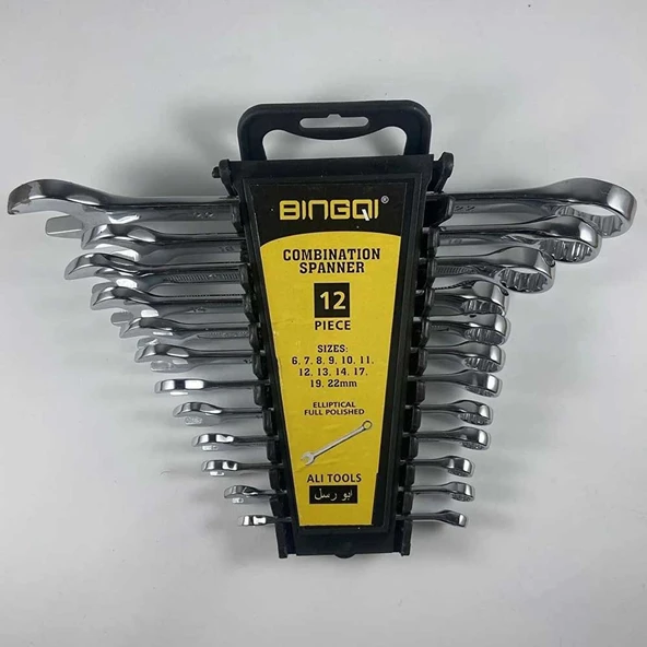 12 Li Kombıne Anahtar Seti ürün görseli 1