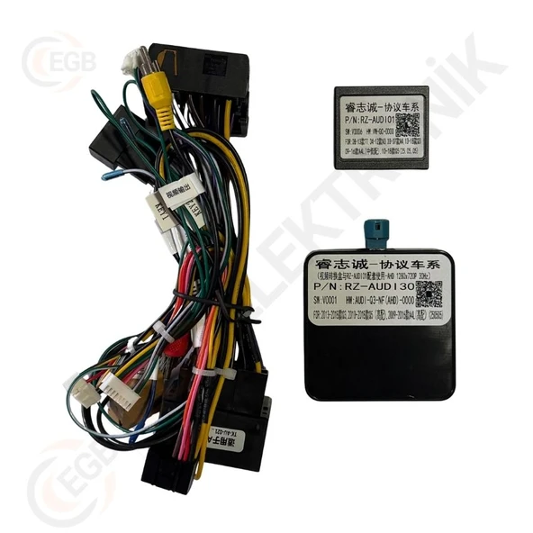 AUDI A3 2013-2018 CR476B SİYAH ÇERÇEVE 9" (RS-021) - Resim 3