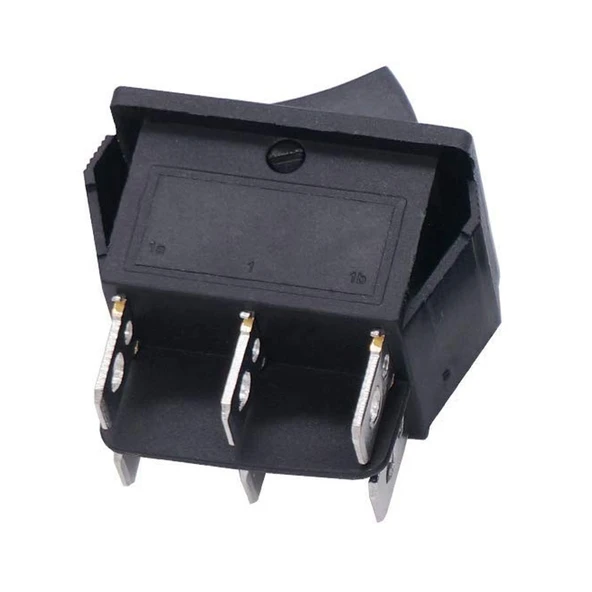 IŞIKSIZ GENİŞ 6P SİYAH ON/OFF AÇMA KAPAMA ANAHTAR (IC-109A) AN-29 - Resim 3