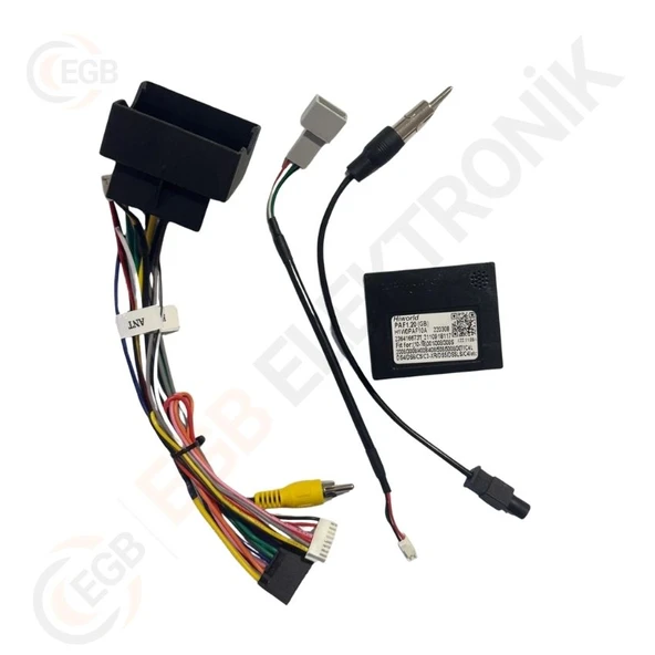 CITROEN JUMPY PEUGEOUT EXPERT 2016-2021 CR027B ÇERÇEVE SİYAH 9" (RS-045) - Resim 2