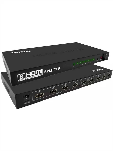 FULLY G-538J 8 PORT HDMI SPLITTER DAĞITICI - Resim 2