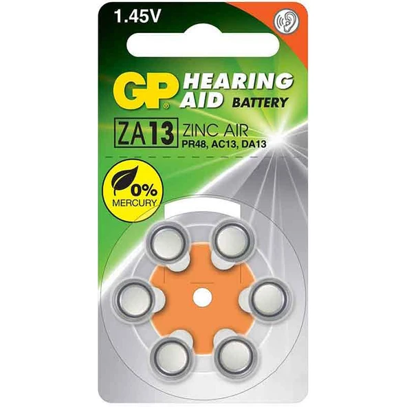 GP ZA13 13 NO KULAKLIK PİLİ PAKET FİYATI ürün görseli 1