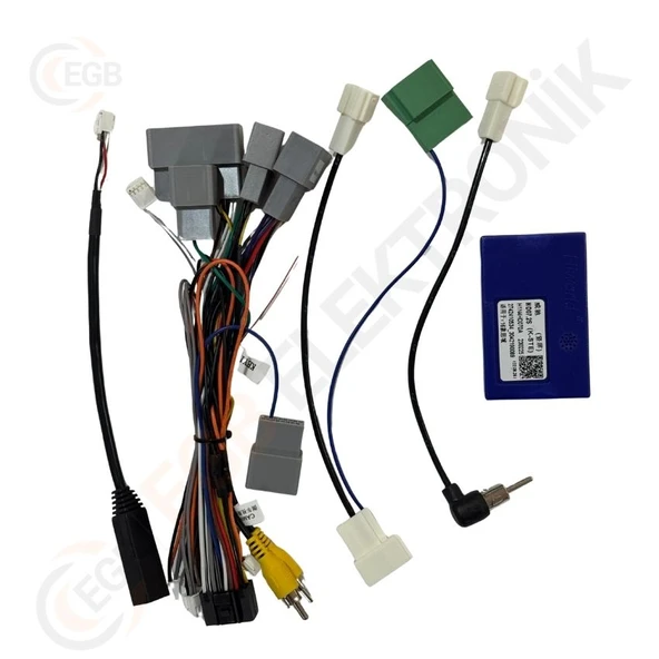 Honda Civic/TESLA 2016-2018 CR314B ÇERÇEVE SİYAH 9.7'' (RS-054) - Resim 2