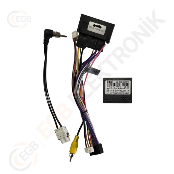 OTO TABLET ÇERÇEVE SKODA OCTAVIA 2015 10.1' PIANO BLACK TAC-353 - Resim 3