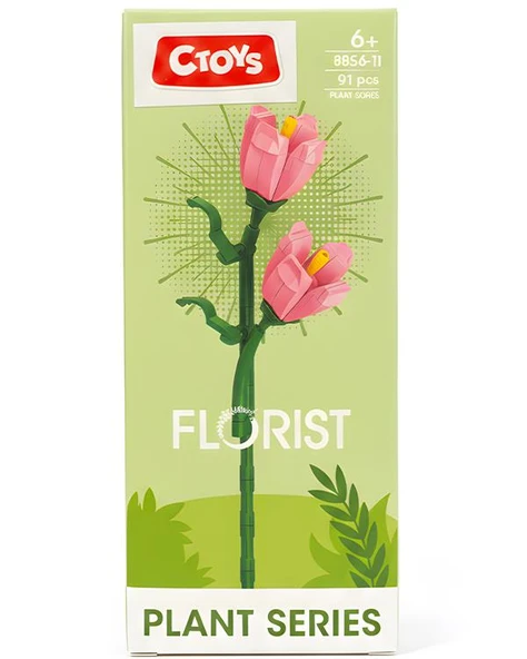 Ctoys Plant Series Florist Block Campanula Medium 8856 11 ürün görseli 1