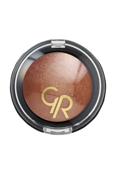 Golden Rose Baked Blush On No: 06 Peach - Işıltılı Allık - Resim 2