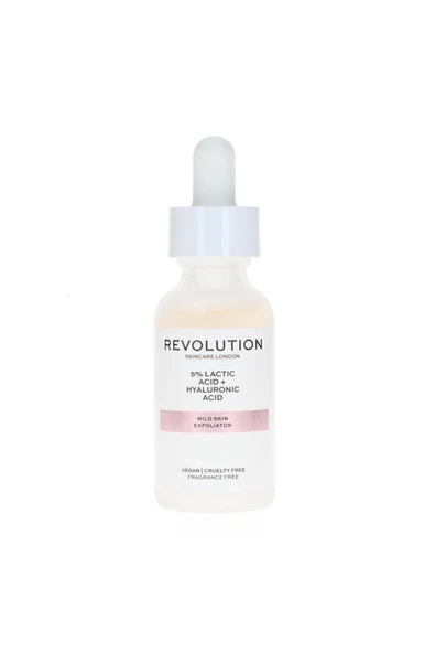 REVOLUTİON SKİNCARE Revolution Skincare X Nihal Kanık %5 Laktik Asit Ve Hyalüronik Asit Serum 30 ml - Resim 3