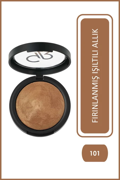 Golden Rose Baked Stardust No: 101 Bronze - Işıltılı Allık - 8691190540777 ürün görseli 1