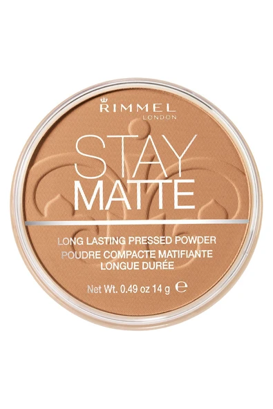 RIMMEL LONDON Pudra - Stay Matte Pressed Powder 030 Caramel 14 g 3614222193692 ürün görseli 1