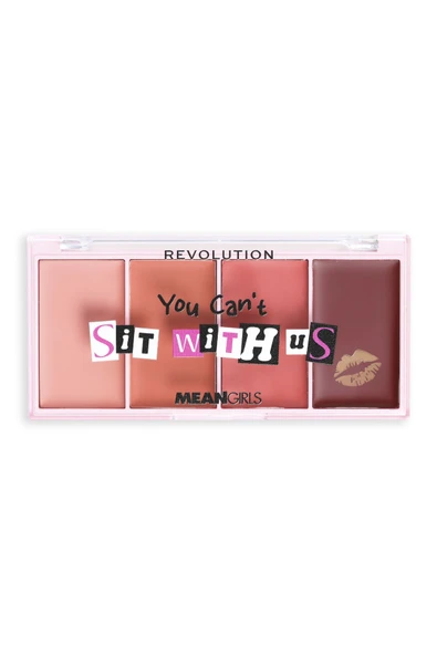 Revolution Mean Girls On Wednesdays We Wear Cream Blush - Krem Allık Paleti - Resim 2