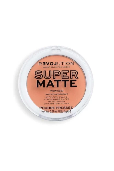 Revolution Revolation Super Matte Powder Warm Beıge ürün görseli 1