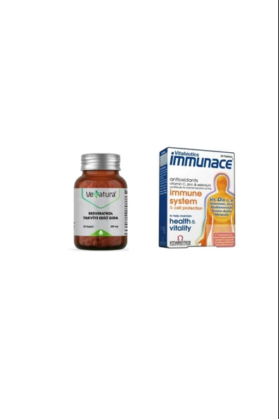 Venatura Resveratrol 250 Mg 30 Kapsül + Immune System 30 Tablet ürün görseli 1
