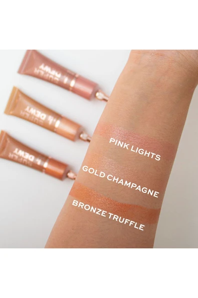 MAKEUP REVOLUTION Revolution Superdewy Likit Aydınlatıcı Gold Champagne - Resim 5