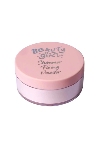 beauty girl Shimmer Fix Powder Glowy Pink ürün görseli 1