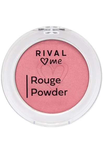 Rival Loves Me Allık Rouge Powder No.08 Glamorous Rose Kategori: Allık ürün görseli 1