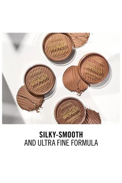 RIMMEL LONDON Bronzlaştırıcı Pudra - Natural Bronzer 003 Sun Set - Resim 5